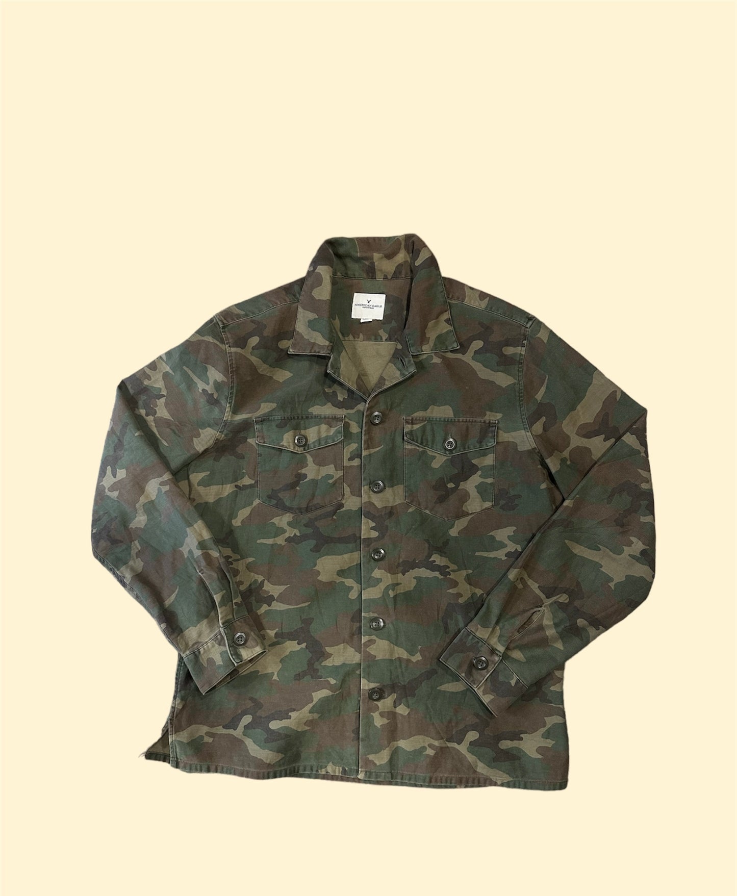 Military camo shirt tg.46/48